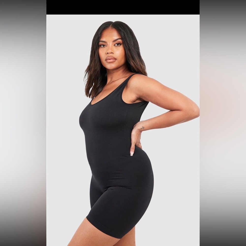 Black Sleeveless Romper